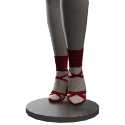 Cloud Nine Ribbon Wrap Heels