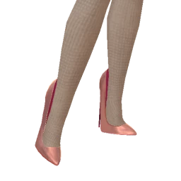 Ikon Pink Satin High Stiletto