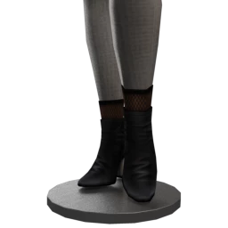 Cloud Nine Silver Heel Boots