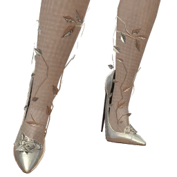 Cloud Nine Silver Climbing Forest Heels