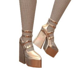 CoreMood Silver Platform Heel
