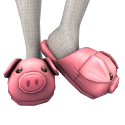 Cosmos Cosy Pig Slippers