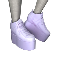 Cotton Candice Shoes (Grape)