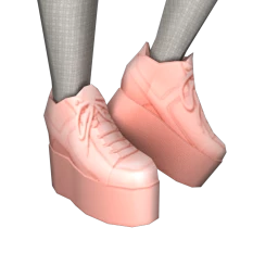 Cotton Candice Shoes (Peach)