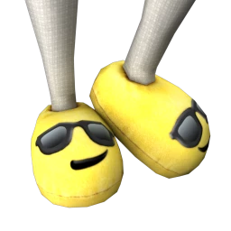 Cosmos Cool Emoji Slippers