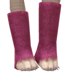 Cosmos Pink Cat Boots