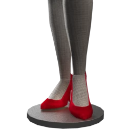 Red Pointed Stilettos