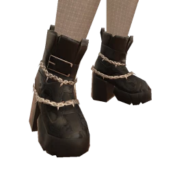 Delirious Chained Trainer Boots