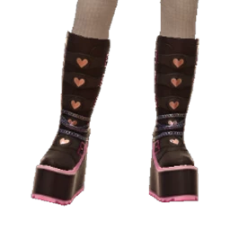 Delirious Heart Gothic Boots