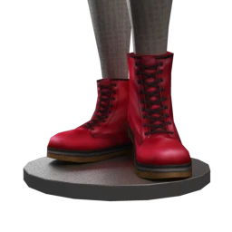 Delirious Squid Red Rebellion Boots