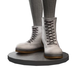 Delirious Squid Red Rebellion Boots - White