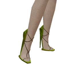 Delirious Green Glittering Stardust Stilettos