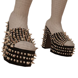 Delirious Ultra Spike Platform Sandal