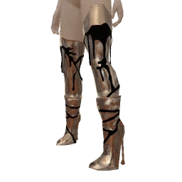 Delirious Cyber Frost Over The Knee Boots