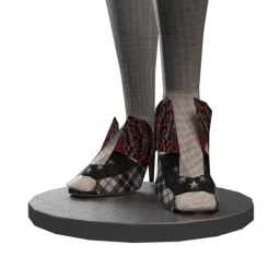 Delirious Squid Break Out Plaid Heels