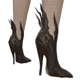 Delirious Black Demon Heels