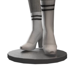 Drop Science Down Town  Heels - White