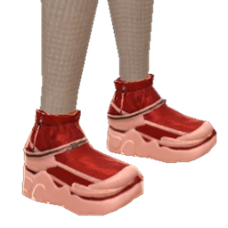 Drop Science Iconic Red Sneakers