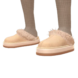 Drop Science Fur Suede Slippers