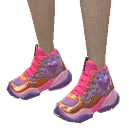 Drop Science Neon Track Sneakers