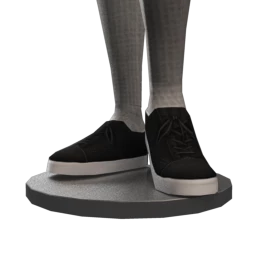 Drop Science Street Skater Sneakers - Black