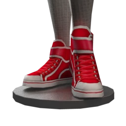 Drop Science Critical Red Sneakers