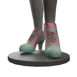 Block Pastel Dolls Boots