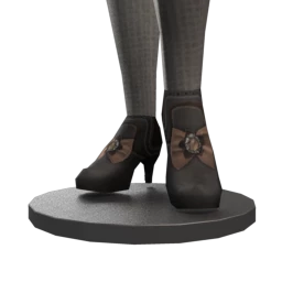 Steampunk Key Heeled Boots