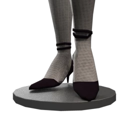 Metallic Ankle-strap Heels 