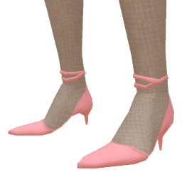 La Haute Couture Pink Date Heels