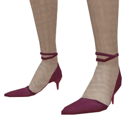 Delirious Purple Date Heels