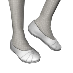 Back to Basics Ballerina Flats - Matte - White