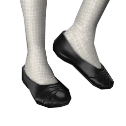 Back to Basics Ballerina Flats - Glossy - Black