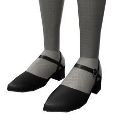 Foal Simple Heels (Black)