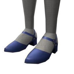 Foal Simple Heels (Blue)