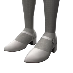 Foal Simple Heels (White)