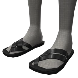 Foal Simple Sandals (Black)