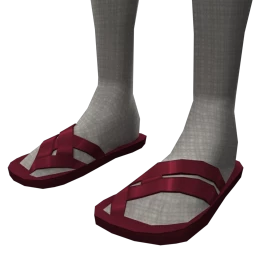 Foal Simple Sandals (Red)