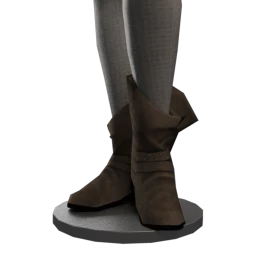 Foal Leather Slouch Boots