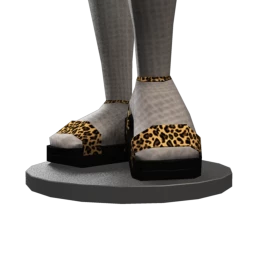 Foal Flatform Sandals - Leopard
