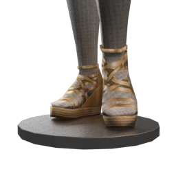 Foal Gold Charm Heels