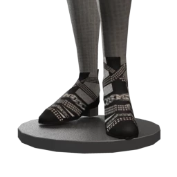 Foal Buckles and Chains Sandals