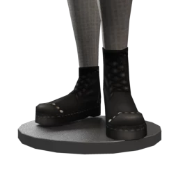 Foal Studded Leather Work Boots