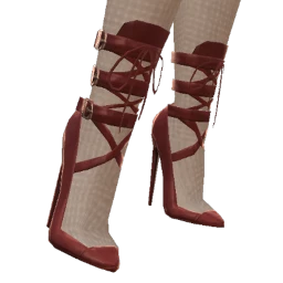 Foal Burgundy Leather Buckle Fall Boots