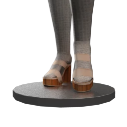 Foal Firelit Platform Heels