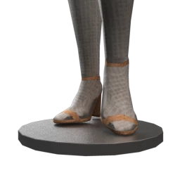 Foal Coral Cork Heels