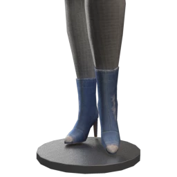 Foal Raw Denim Cut Out Boots