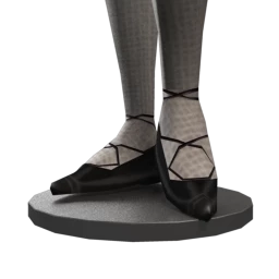 Lace Up Ballet Flats