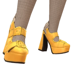 Front Row Honey Glow Mary Janes