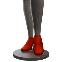 Front Row Red Suede Boots